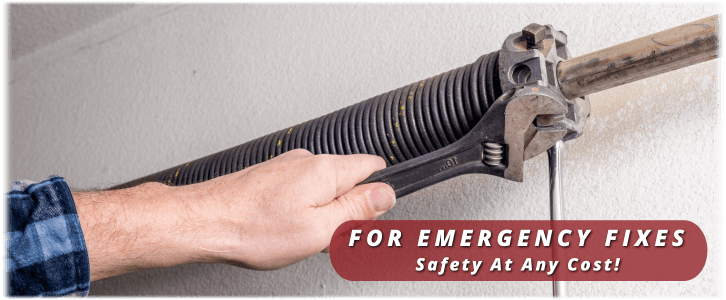 Broken Garage Door Spring Groveland FL